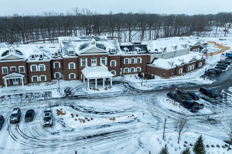 HF Clubhouse in Winter