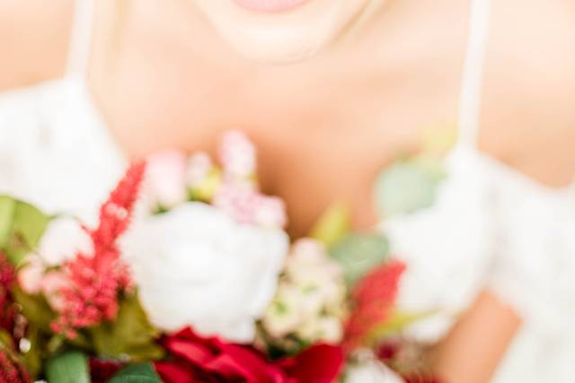 Bridal closeup - Grits and Grace Photography