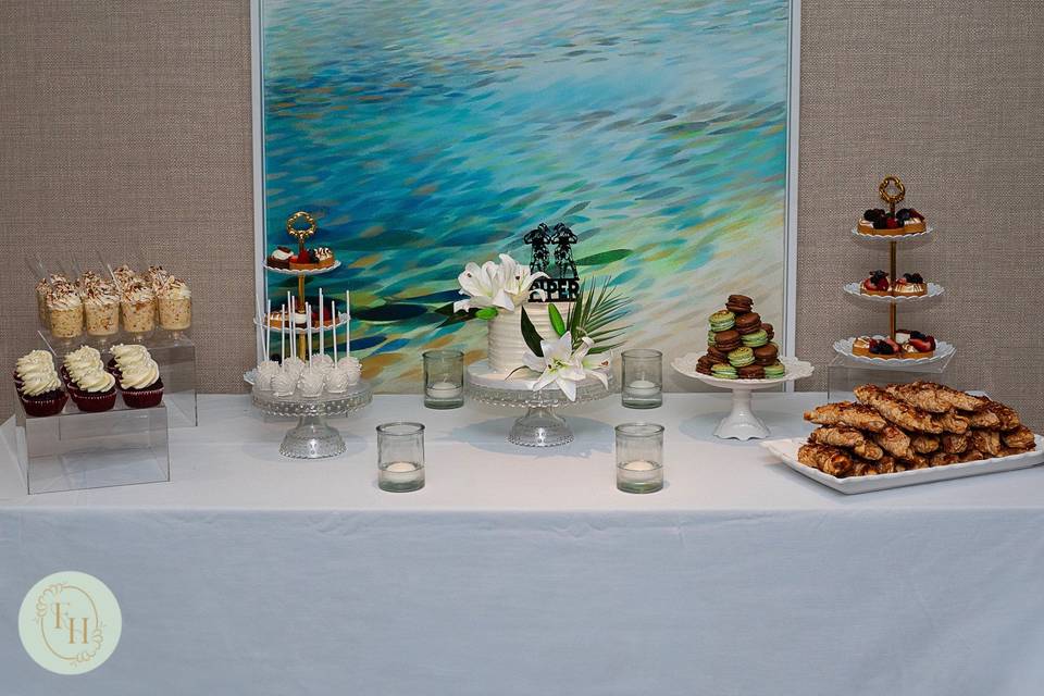Cake and Desert Table