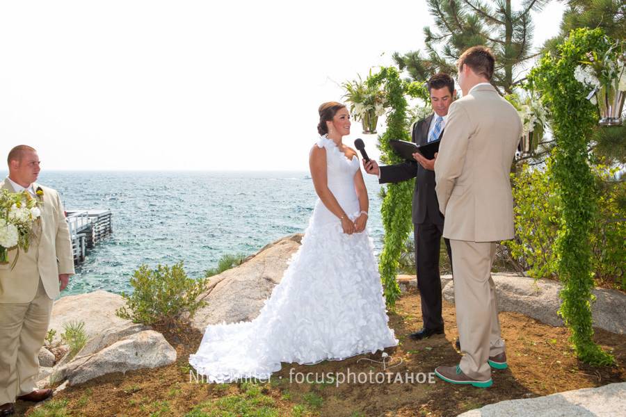 Bride and groom