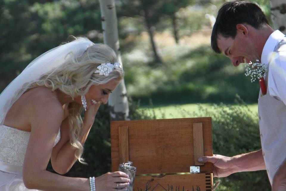 Wine box ceremony