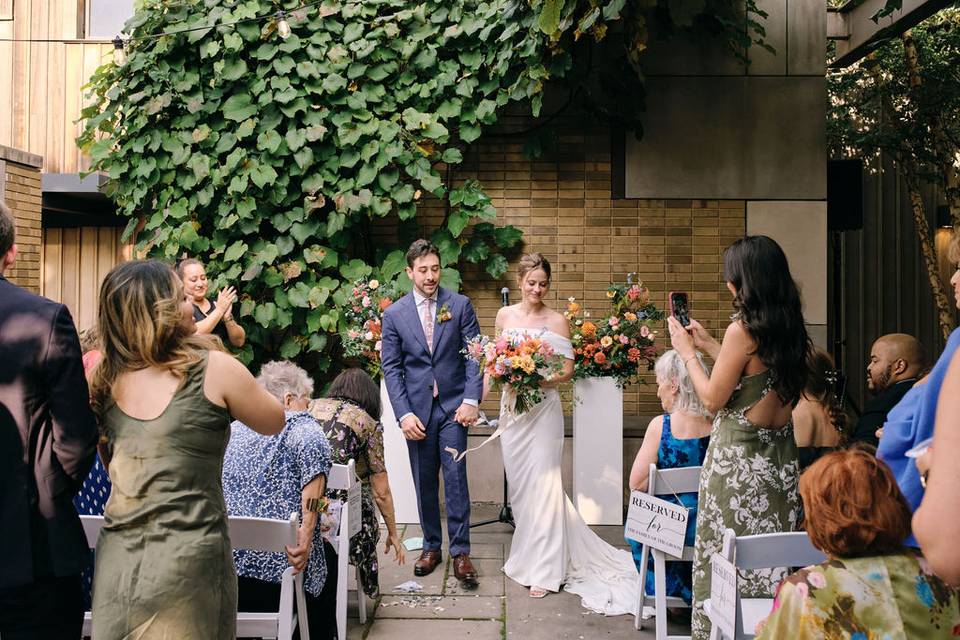 Garden ceremony