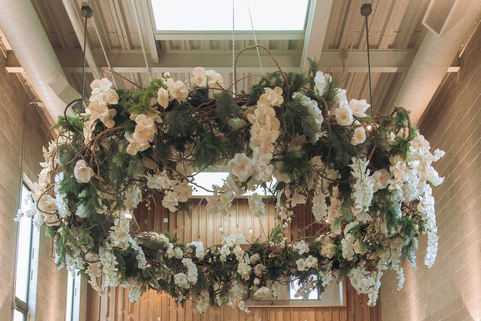 Indoor wedding