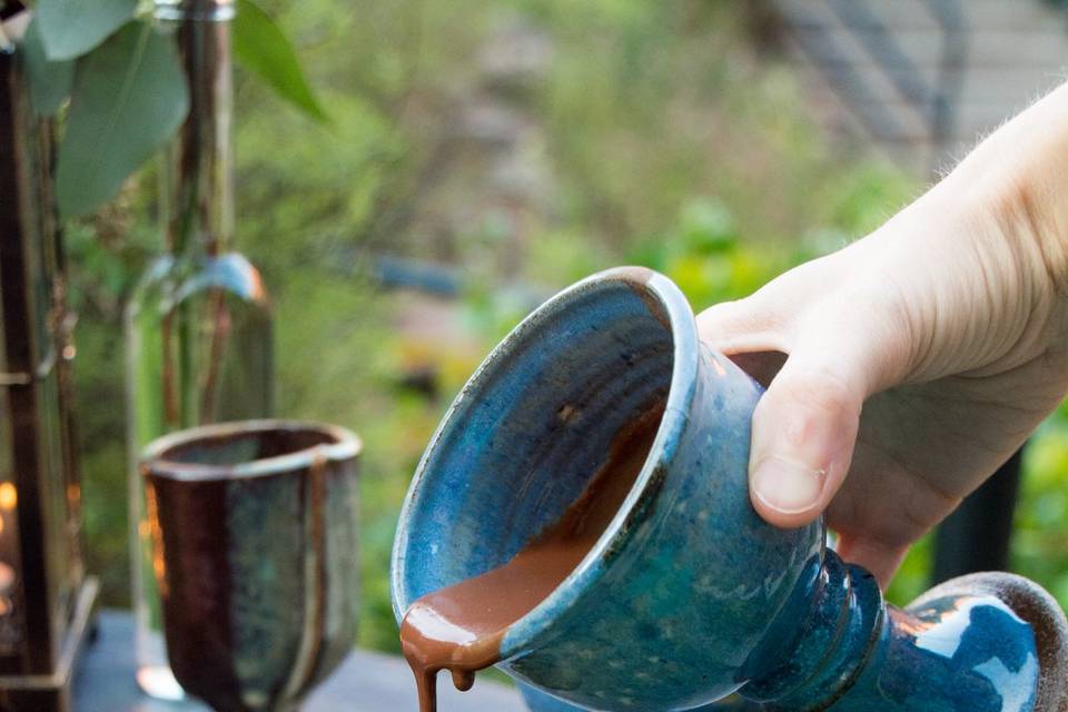 Sumptuous cacao pour