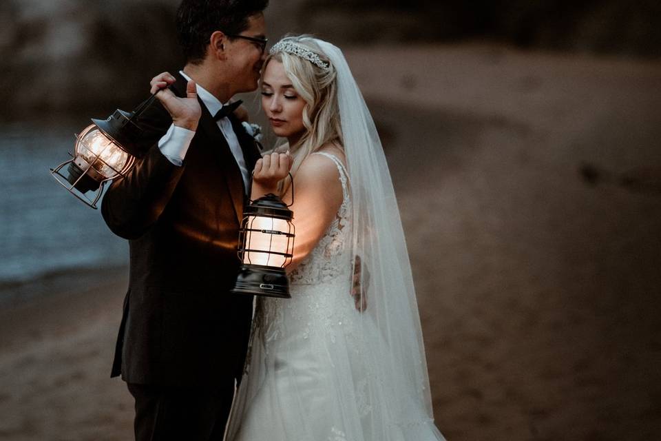 Lake Superior elopement