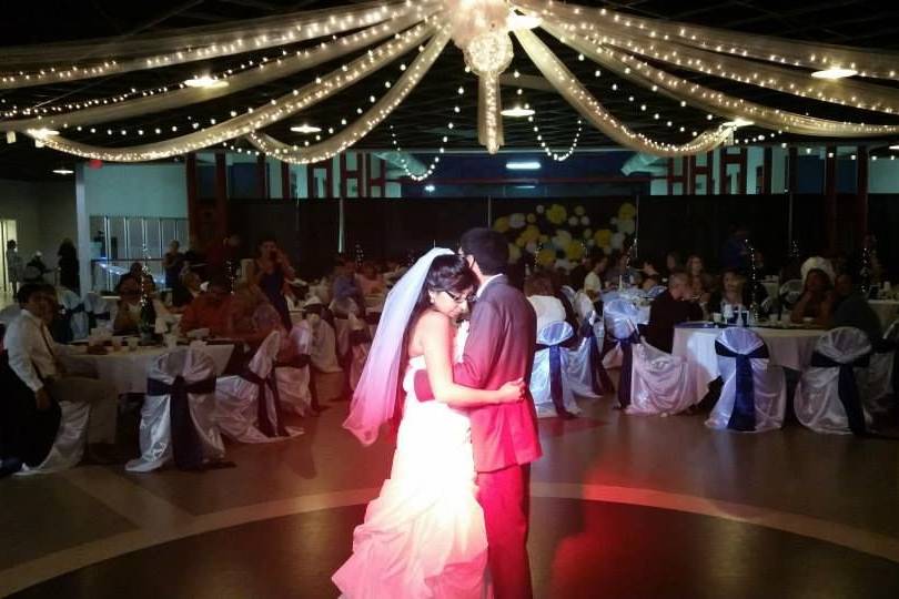 Couple dancing