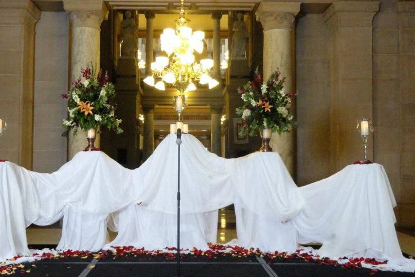 Wedding stage