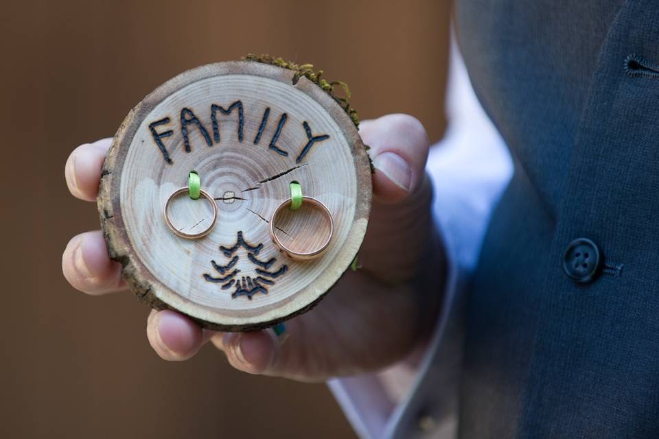 Oregon beach wedding