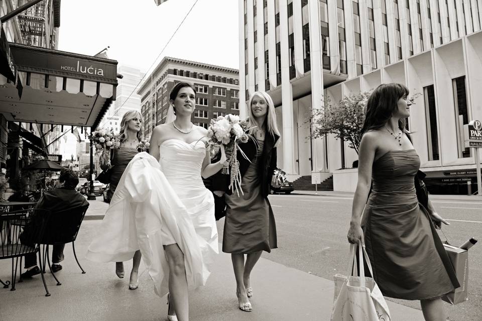Downtown Portland Wedding