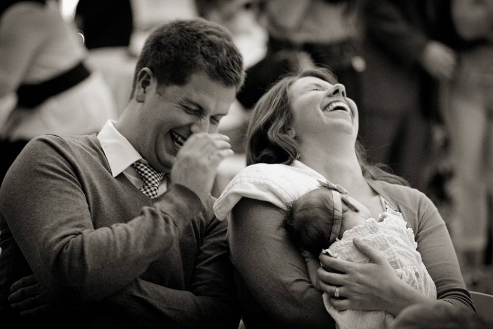 Wedding laughter