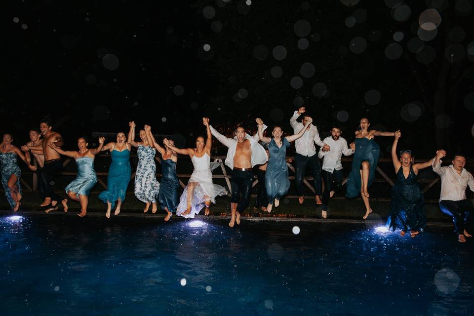 Amanda + Dan Wedding Party