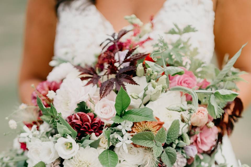 Beautiful bridal bouquet