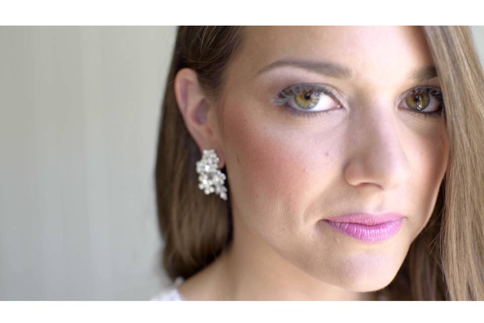 Portrait of Brides Eyes