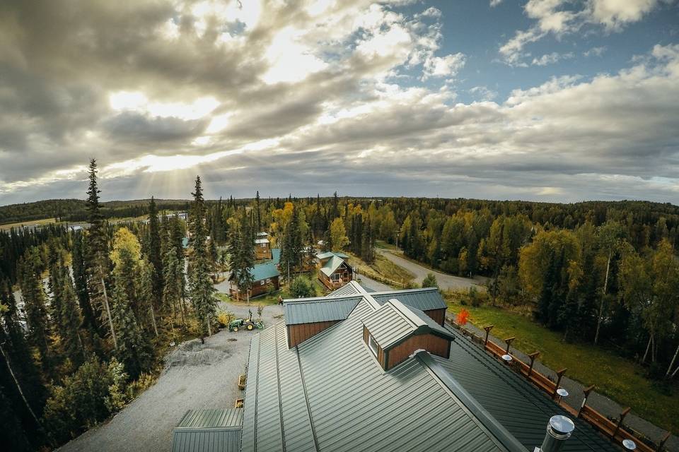 Lone moose lodge property