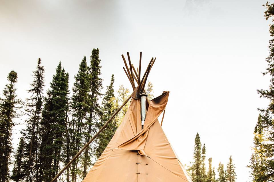 The teepee - sleeps 4