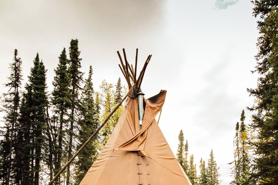 The teepee - sleeps 4