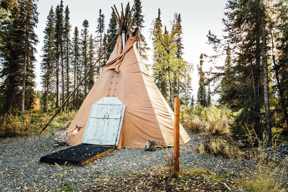 The teepee - sleeps 4