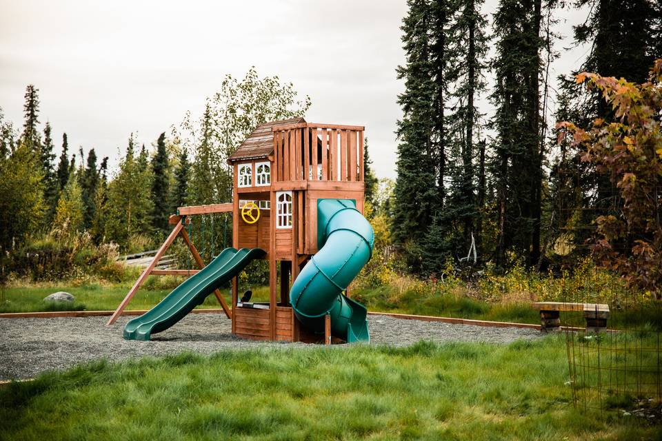 Children's playground area