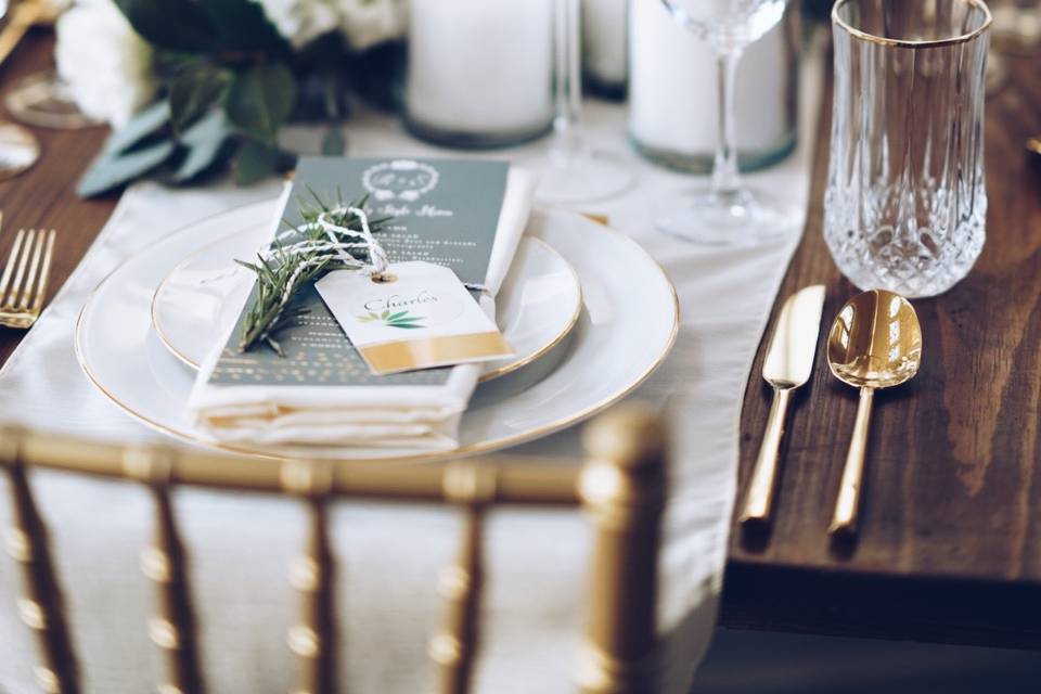 Beautiful table setting