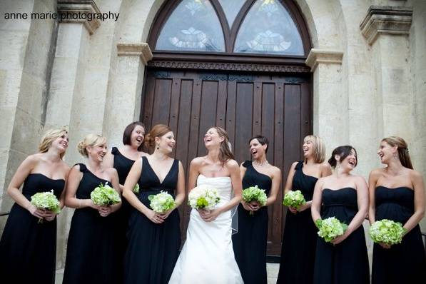 Black and Green Wedding