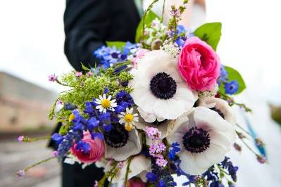 Anemone Bridal Bouquet