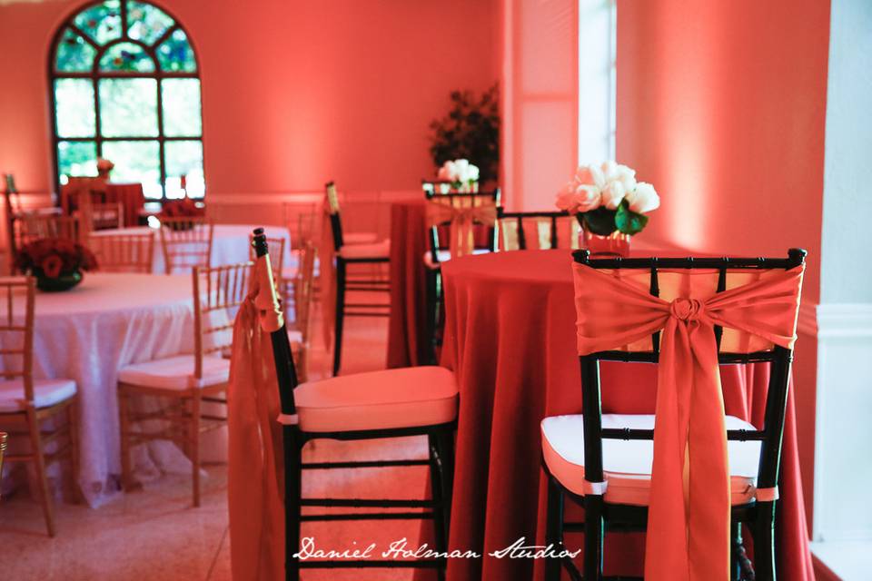 Red and White Reception