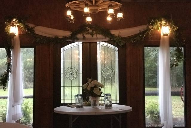 Stunning entry to Ranch Hall