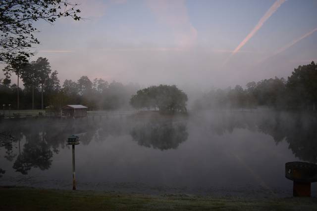 One foggy morning...