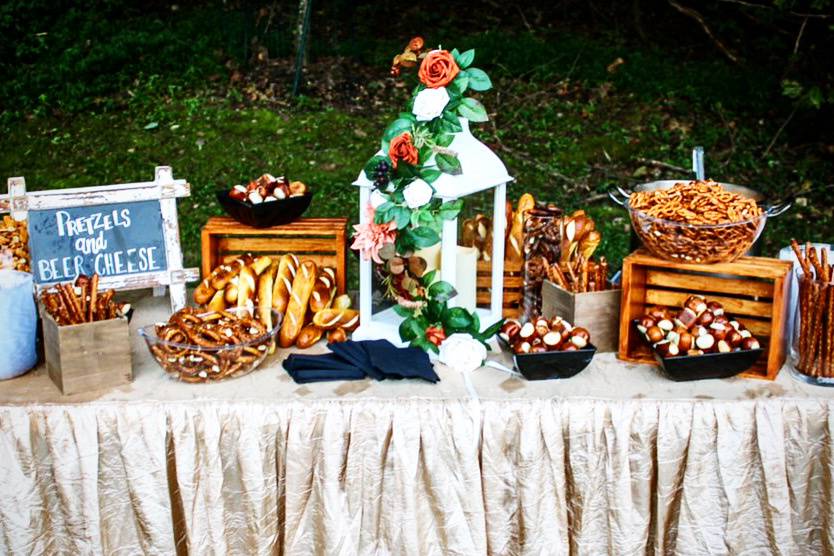 Outdoor Grazing Station