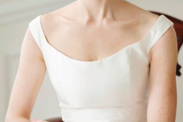 Bridal hair updo