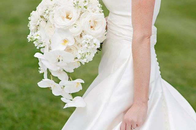 Smiling bride