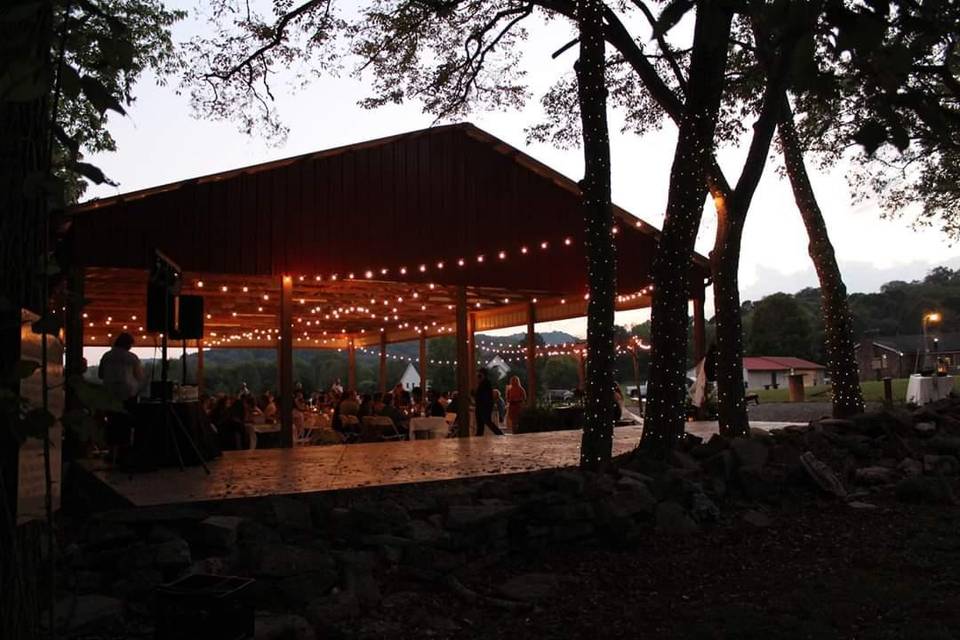 Pavilion reception