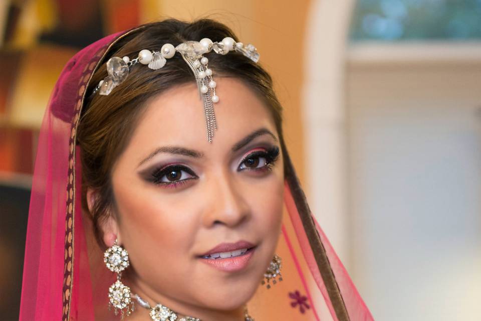 Bridal makeup