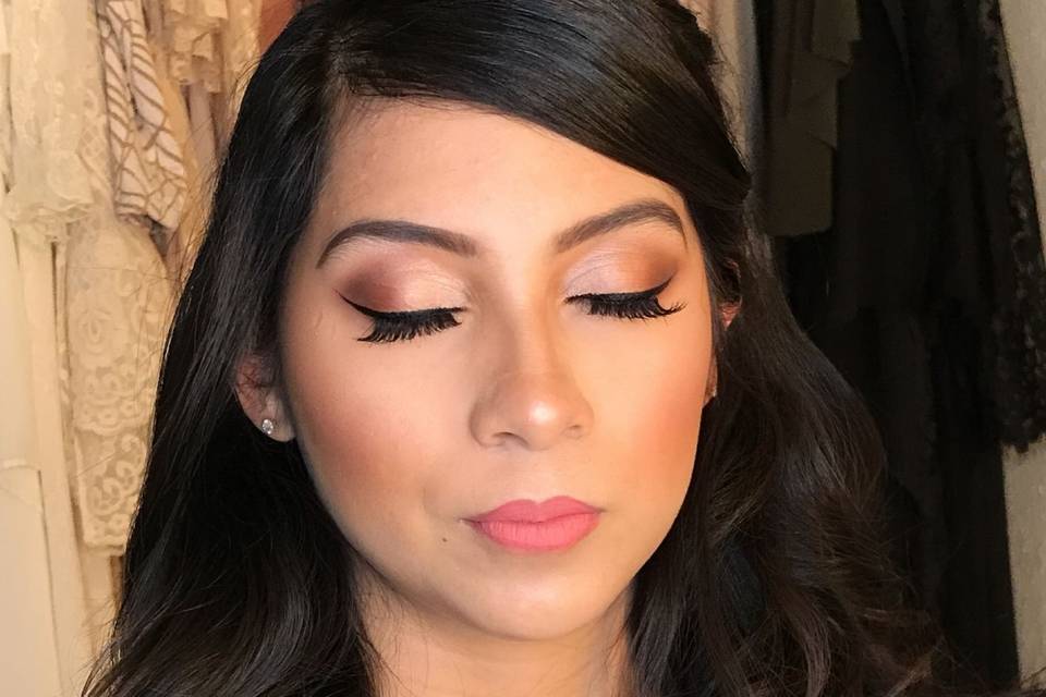 Bridal makeup