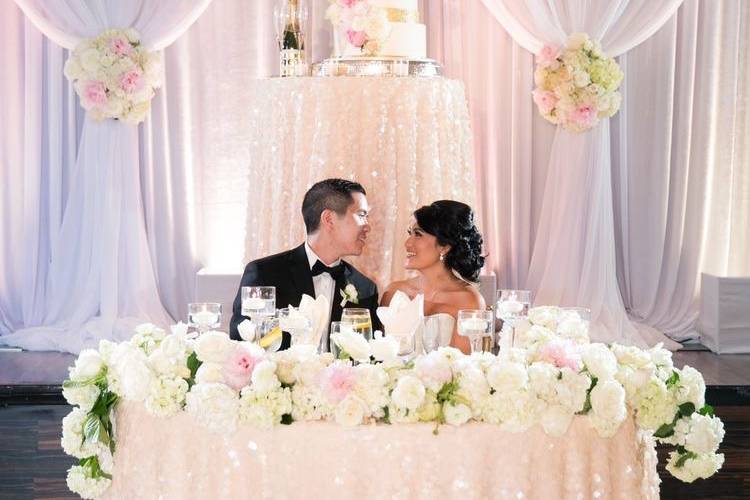 Sweetheart Table Decor