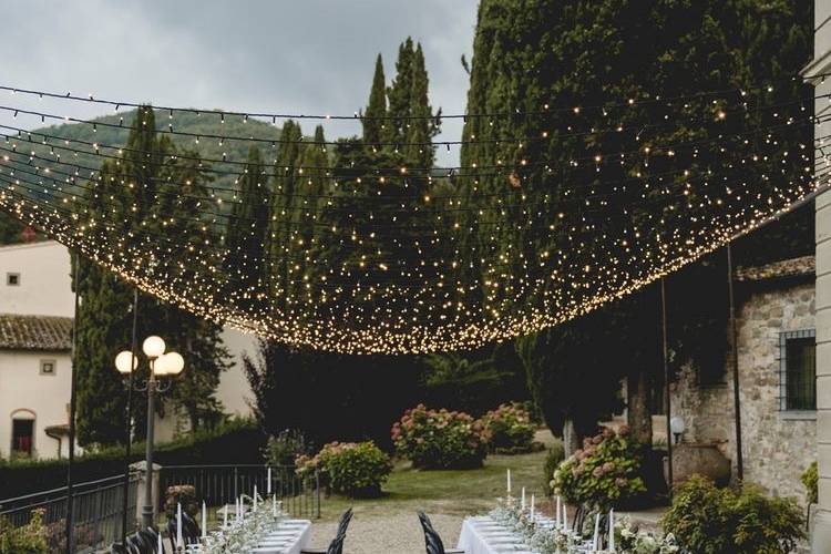 String lights - outdoor