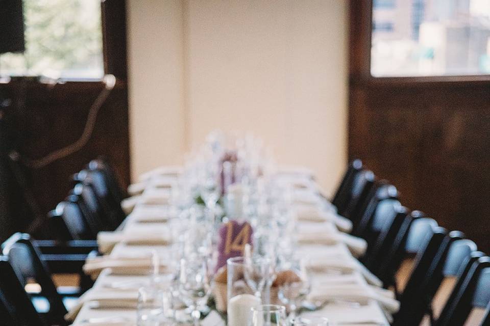 Sample Banquet Table Decor