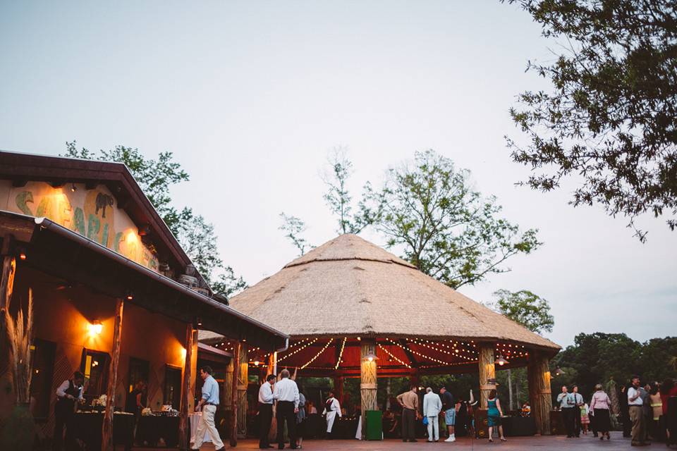 Wedding reception area