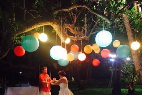 Couple dancing