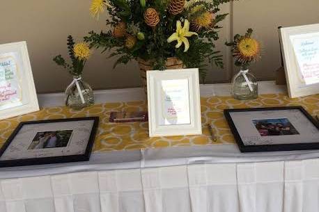 Wedding flower design