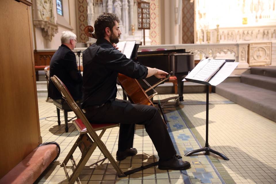 Cello and Keyboard wedding