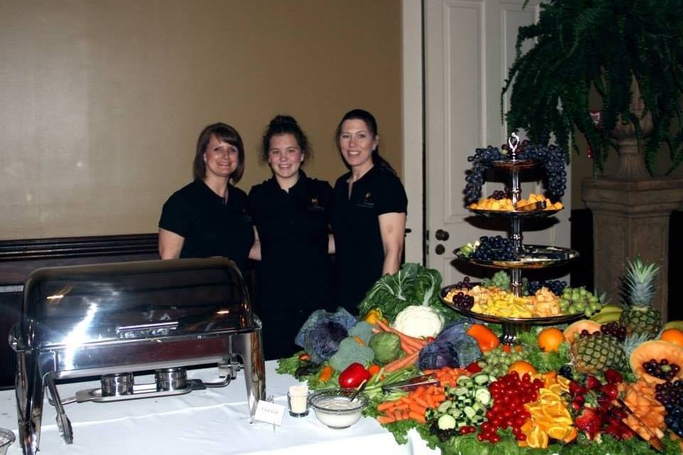 Our staff for Cajun Commander Catering.   We catered this Wedding Reception which was located at Rip Van Winkle Gardens, New Iberia, LA.