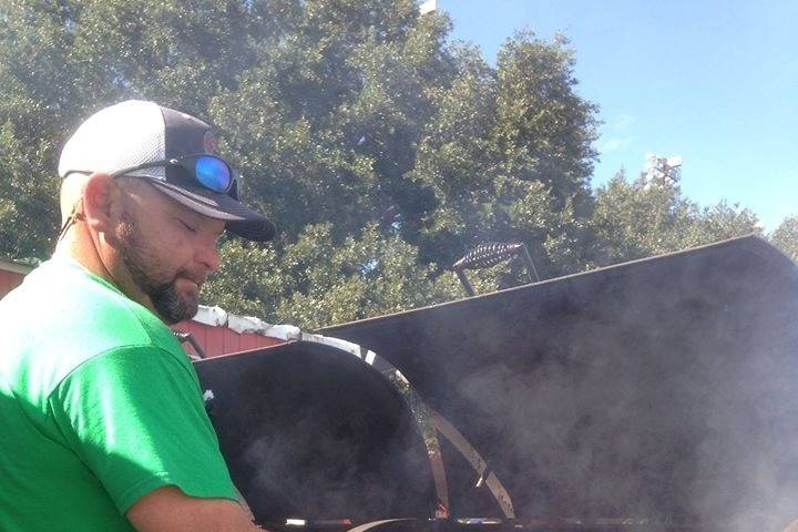 Cajun Commander Catering BBQ for 200 students and parents participating in the Louisiana Showcase of Marching Bands held at University of Louisiana at Lafayette.