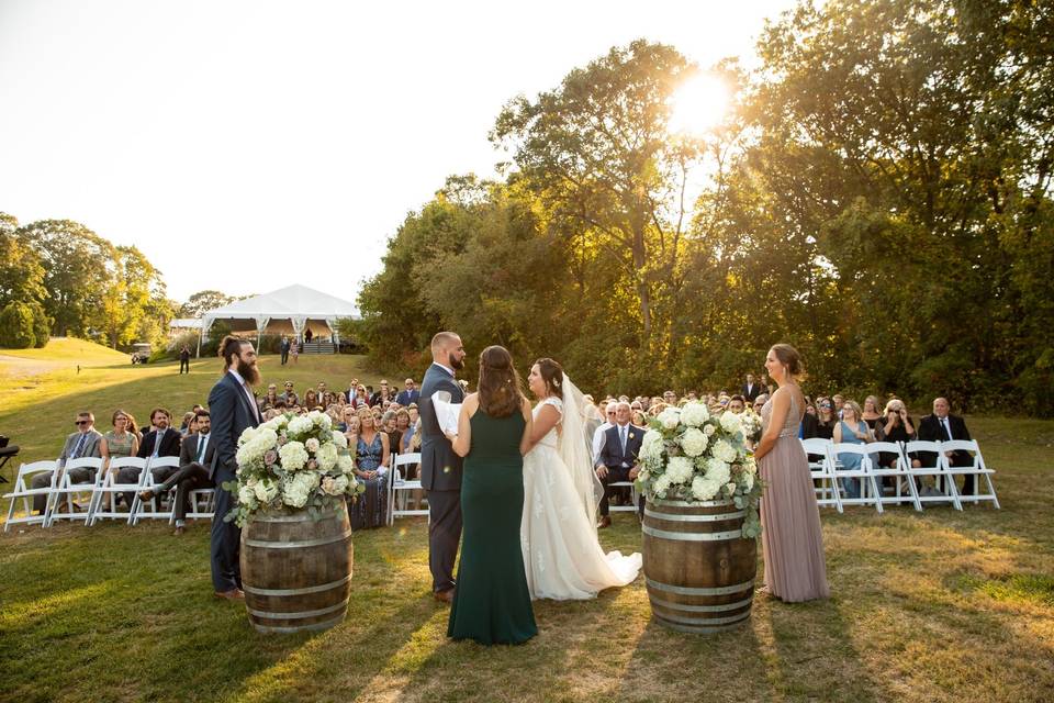 Vineyard weddings