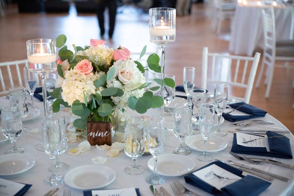 Rustic centerpieces