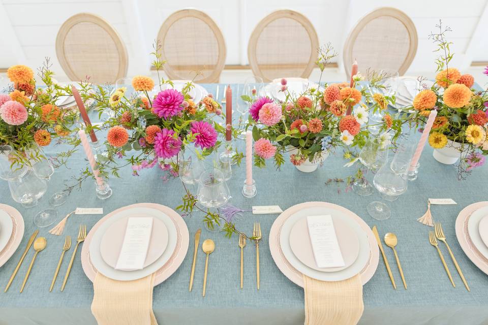 Garden style tables cape