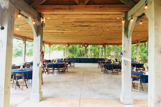 Reception in the pavilion
