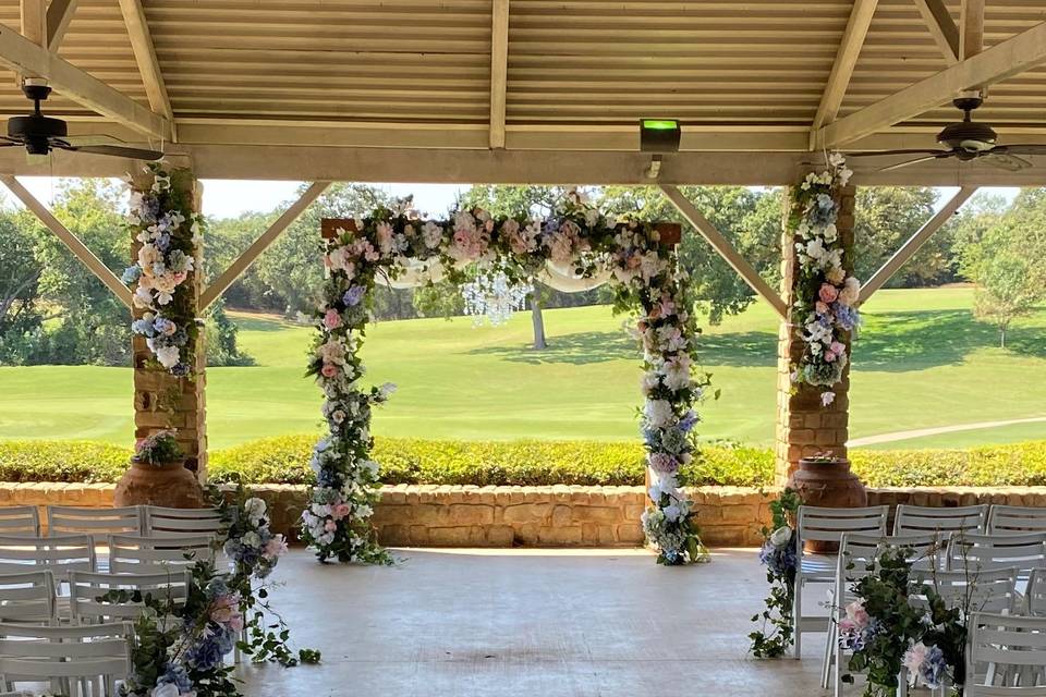 Pavilion ceremony arch