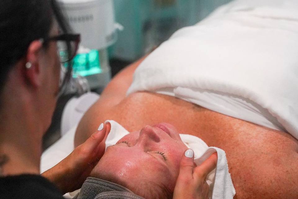 Relax with a Facial