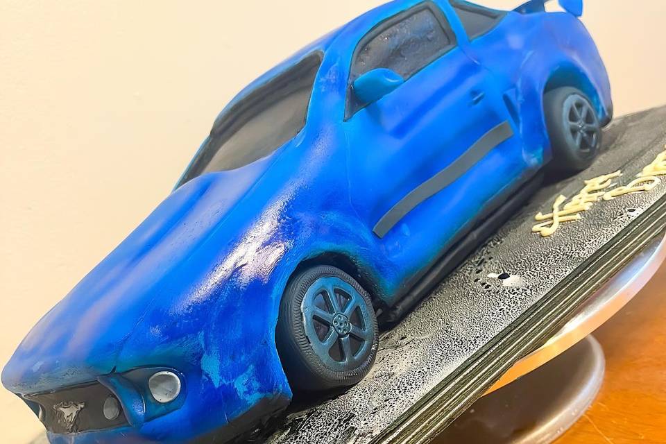 Custom car cake